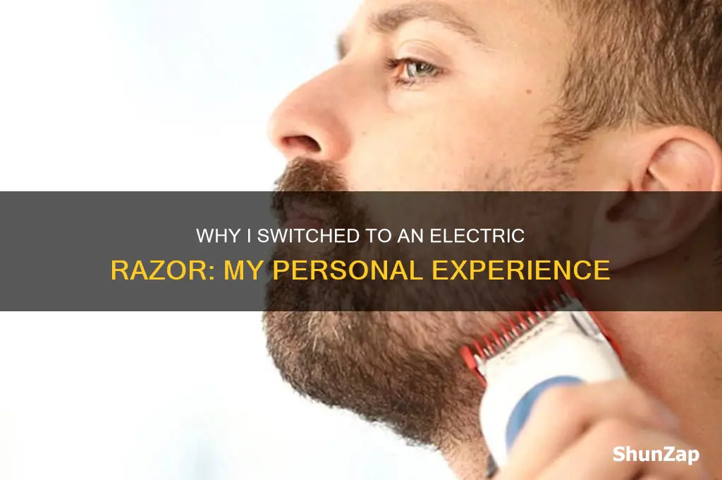 why i use an electric razor