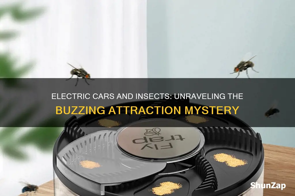 why insects are attracted to electric cars