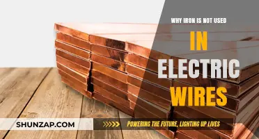 Why Iron Isn't the Preferred Material for Electric Wires