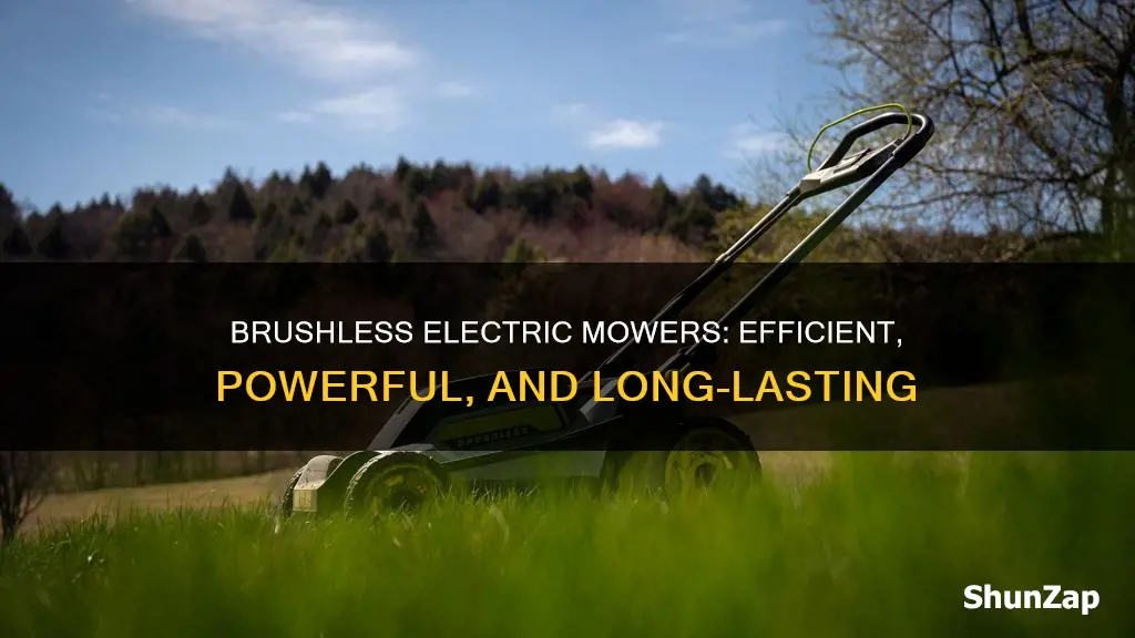 why is brushless important for electric mower