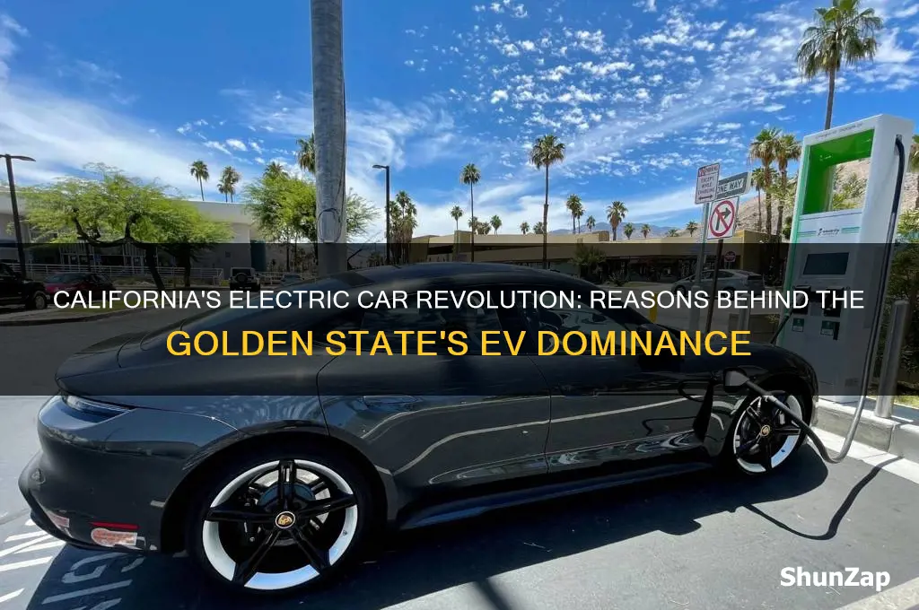 why is california big on electric cars