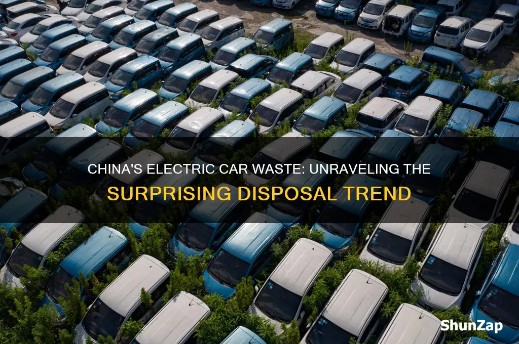 why is china throwing away electric cars