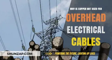 Why Copper is Rarely Used for Overhead Electrical Cables