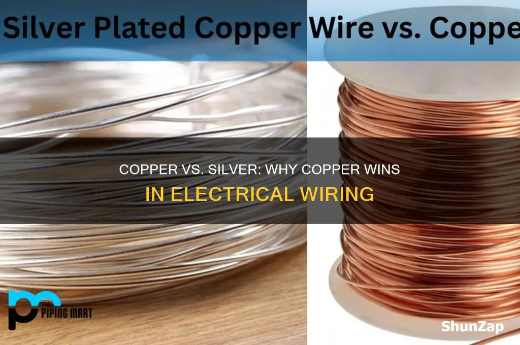 why is copper used for electrical wiring and not silver