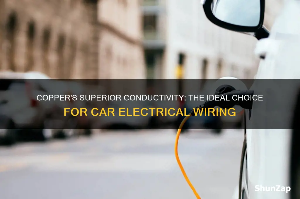 why is copper used for electrical wiring in cars