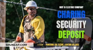 Electric Company Security Deposits: Why Are They Charging?