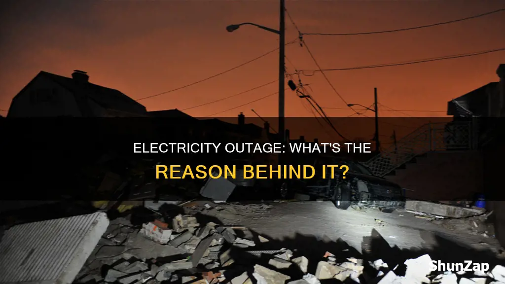 why is electric out in my area