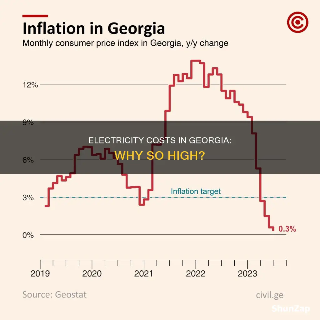 why is electric so expensive in georgia