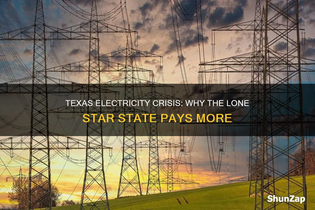 why is electric so high in texas