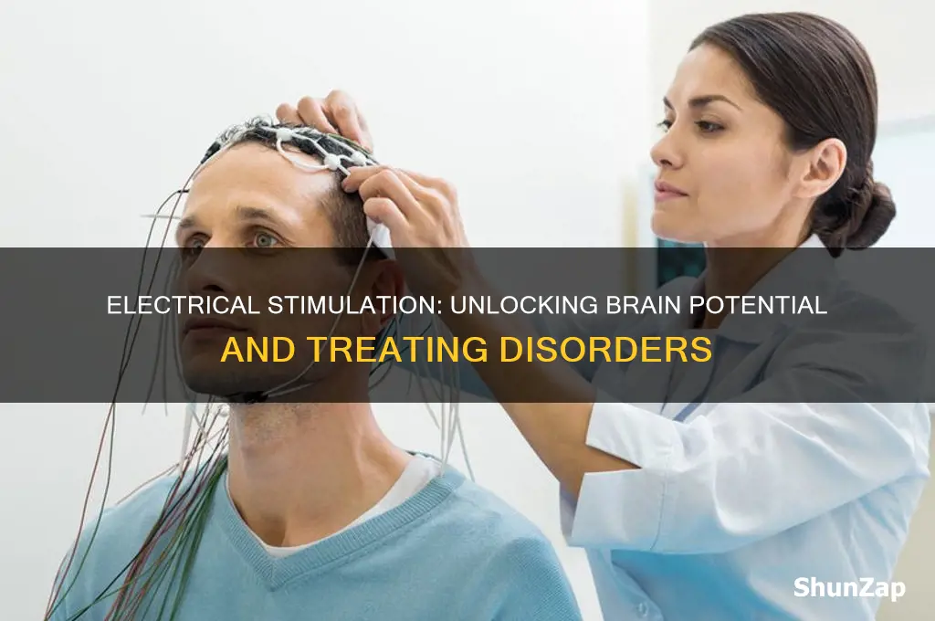 why is electrical stimulation used on the brain