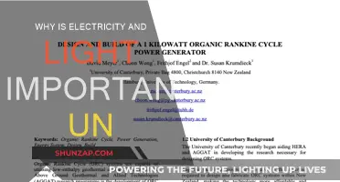 Electricity and Light: Essential Infrastructure for Modern Life