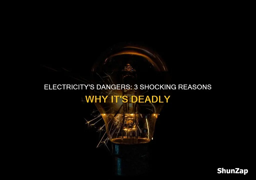 why is electricity dangerous give three reasons