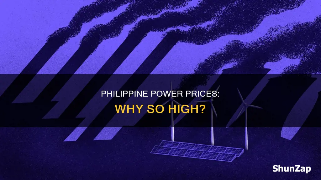 why is electricity in the philippines expensive