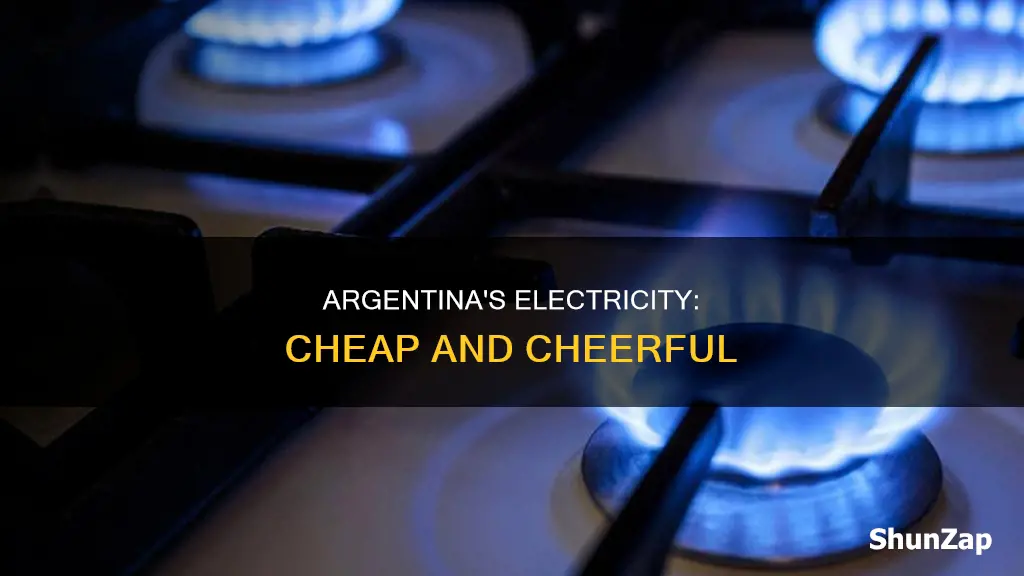 why is electricity so cheap in argentina