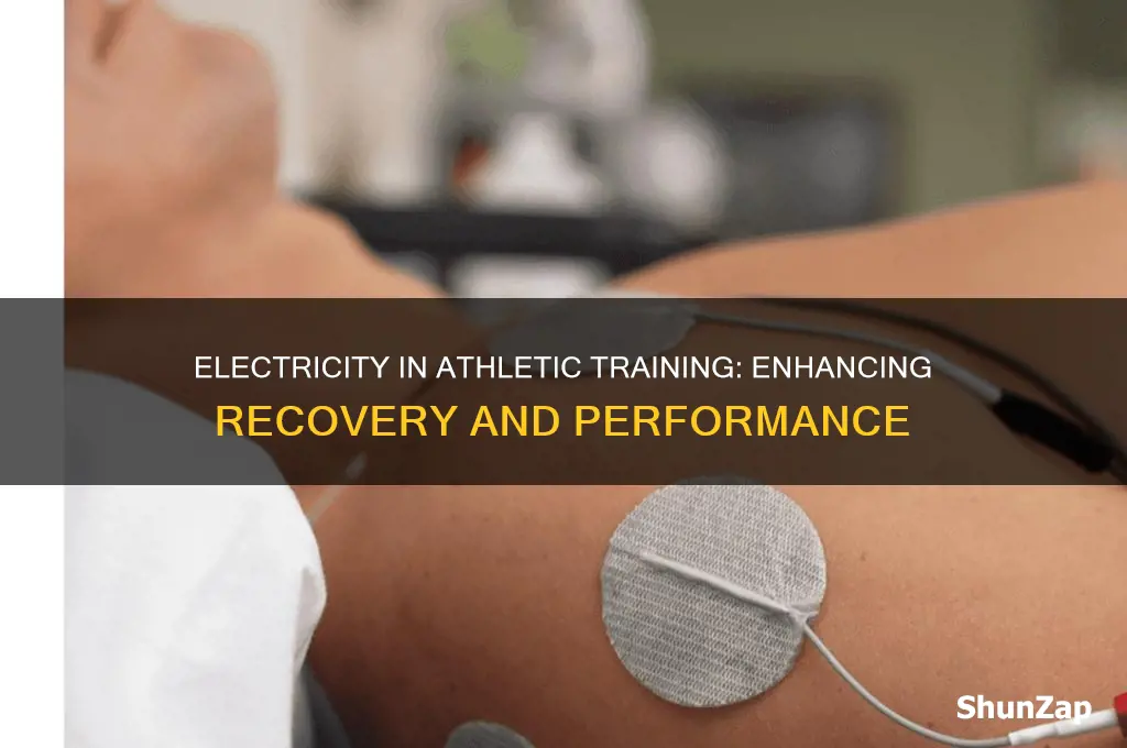 why is electricity used for athletic trainers