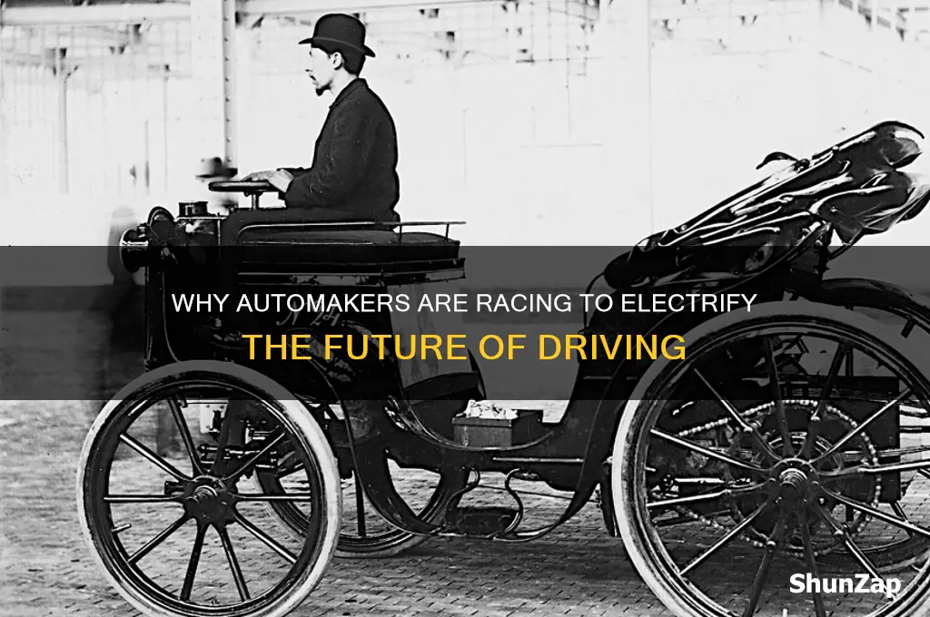 why is every car company going electric