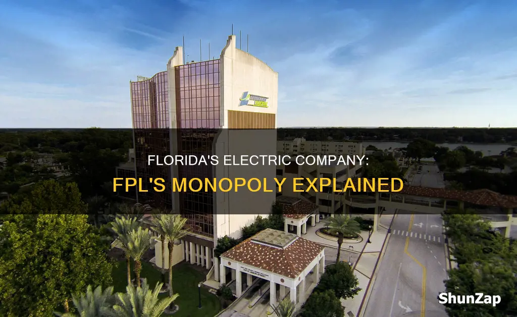 why is fpl the only electric company in florida