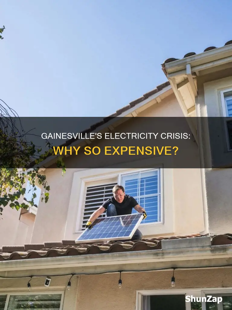why is gainesville electricity cost so high