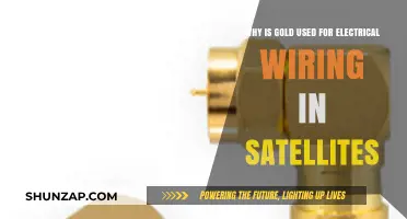 Gold's Superior Conductivity and Durability in Satellite Electrical Wiring