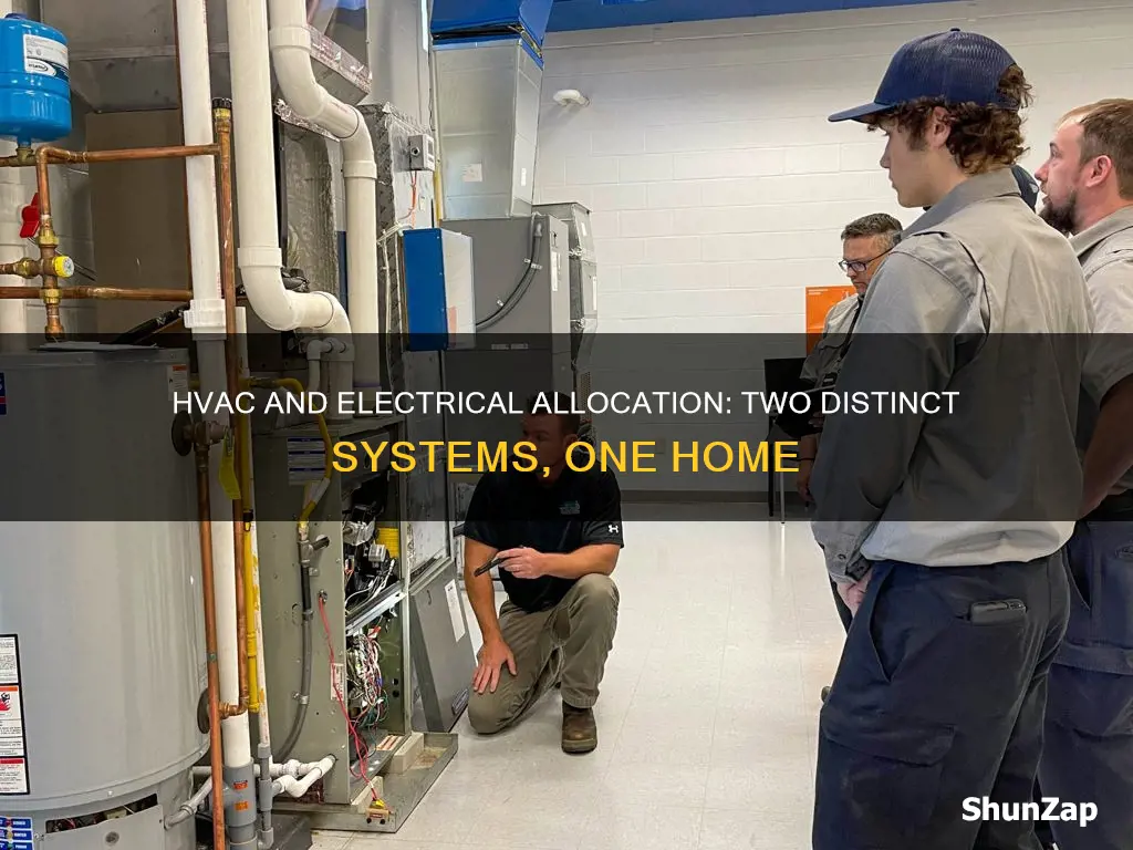 why is hvac separate from electrical allocation