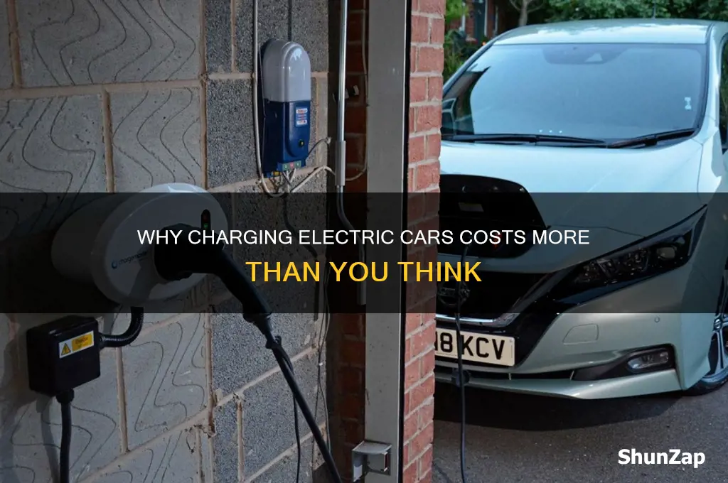 why is it so expensive to charge an electric car