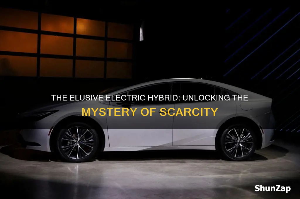 why is it so hard to find electric hybrid vehicles