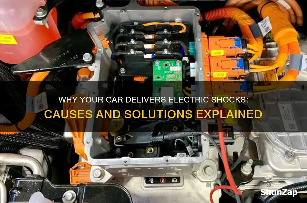 why is my car giving me electric shocks