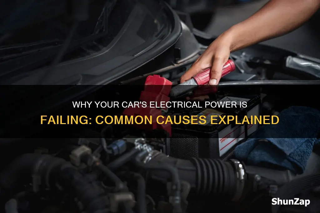 why is my car losing electrical power
