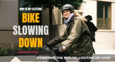 Troubleshooting Your Electric Bike's Slow Performance