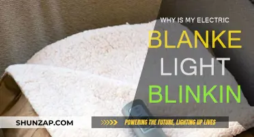 Electric Blanket Light Blinking: What's the Issue?