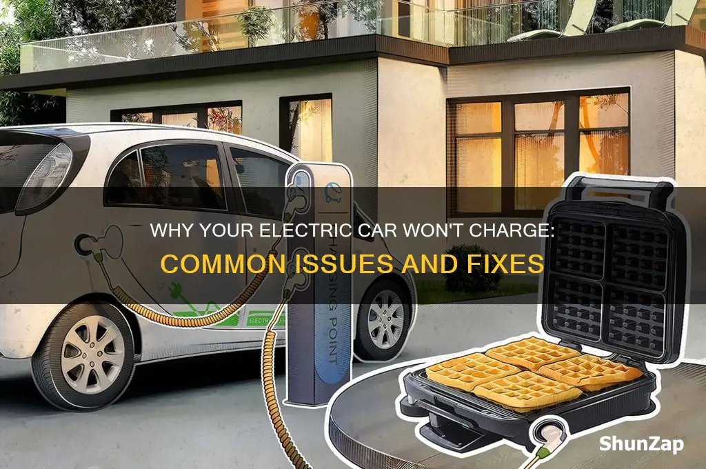 why is my electric car not charging