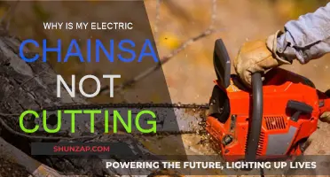 Troubleshooting an Electric Chainsaw That Won't Cut