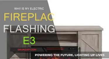 Troubleshooting Guide: Electric Fireplace Flashing E3