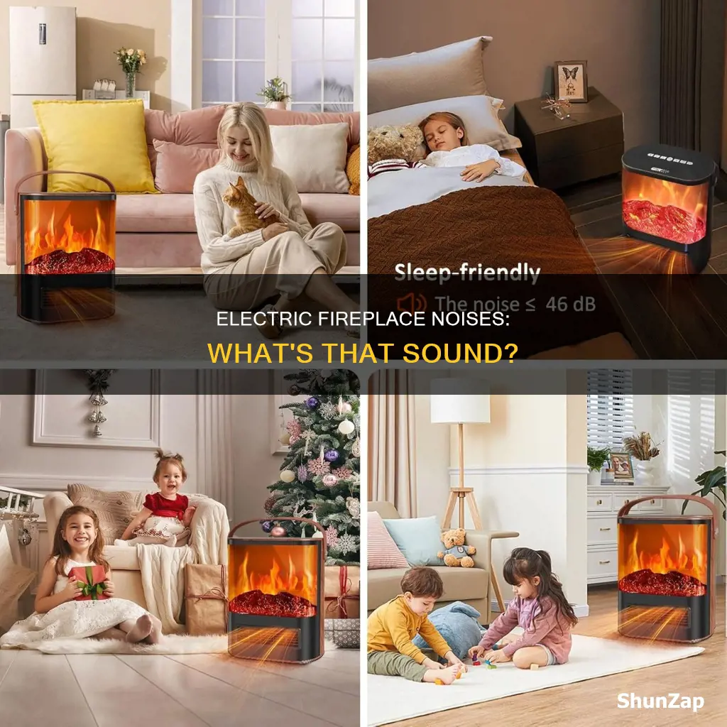 why is my electric fireplace making noise
