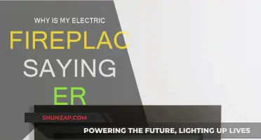 Troubleshooting Your Electric Fireplace: ER Message Explained