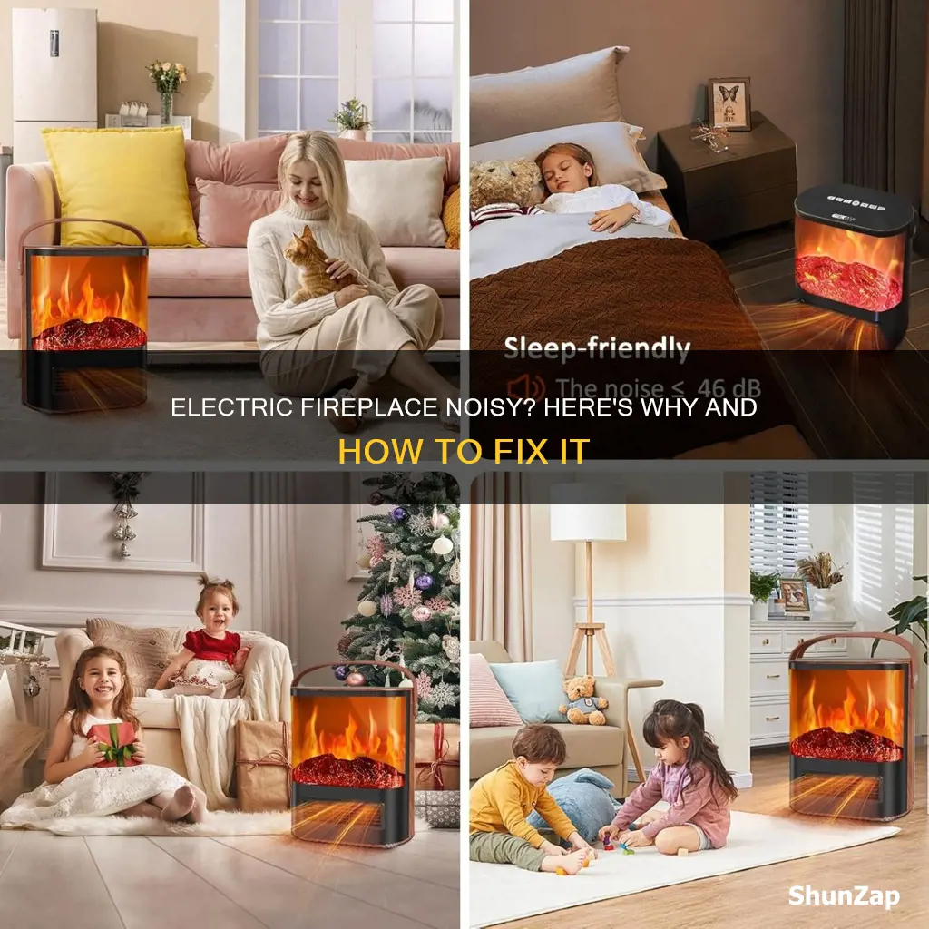 why is my electric fireplace so loud