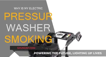 Electric Pressure Washer Smoking: What's the Issue?