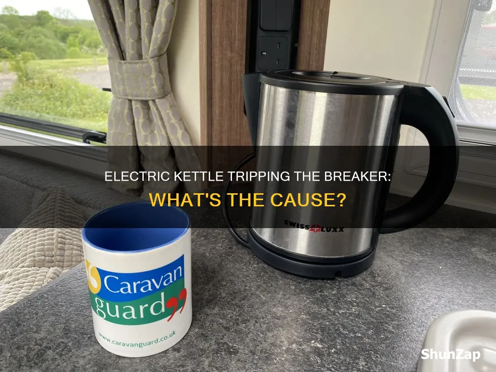 why is my kettle tripping the electric