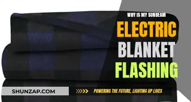 Troubleshooting a Flashing Sunbeam Electric Blanket