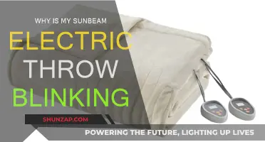 Troubleshooting Sunbeam Electric Throw: Blinking Issue