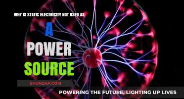 Why Static Electricity Fails as a Viable Power Source