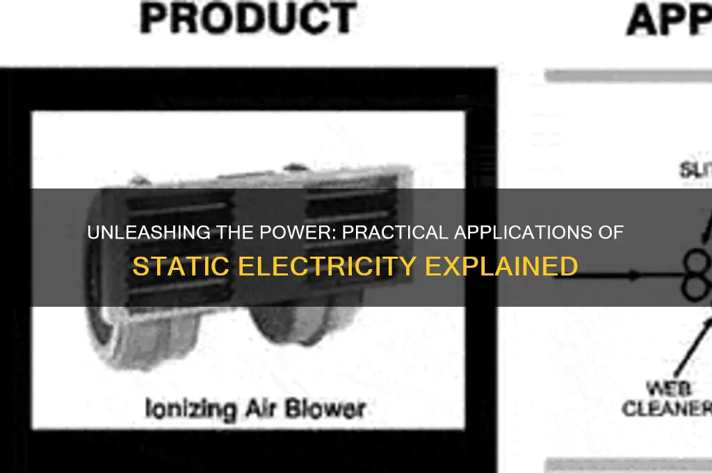 why is static electricity used