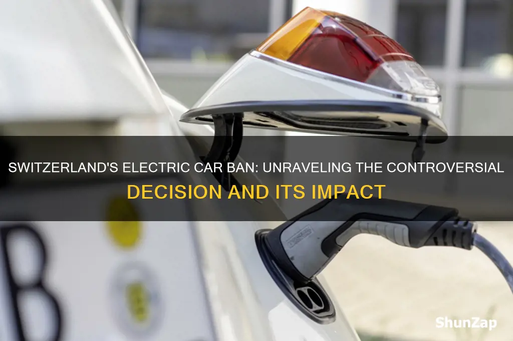 why is switzerland banning electric cars