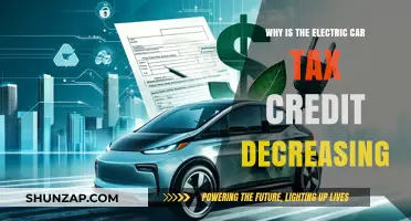 Electric Car Tax Credit Decline: Reasons Behind the Shrinking Incentives