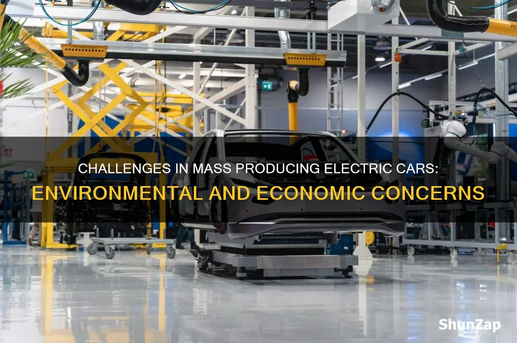 why is the mass production of electric cars problematic