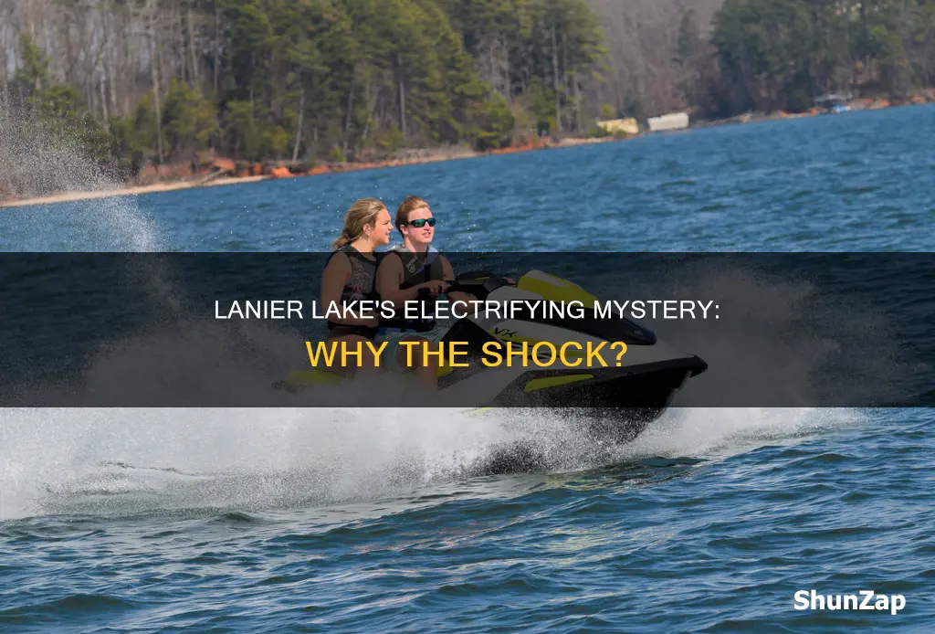 why is there electricity in lake lanier