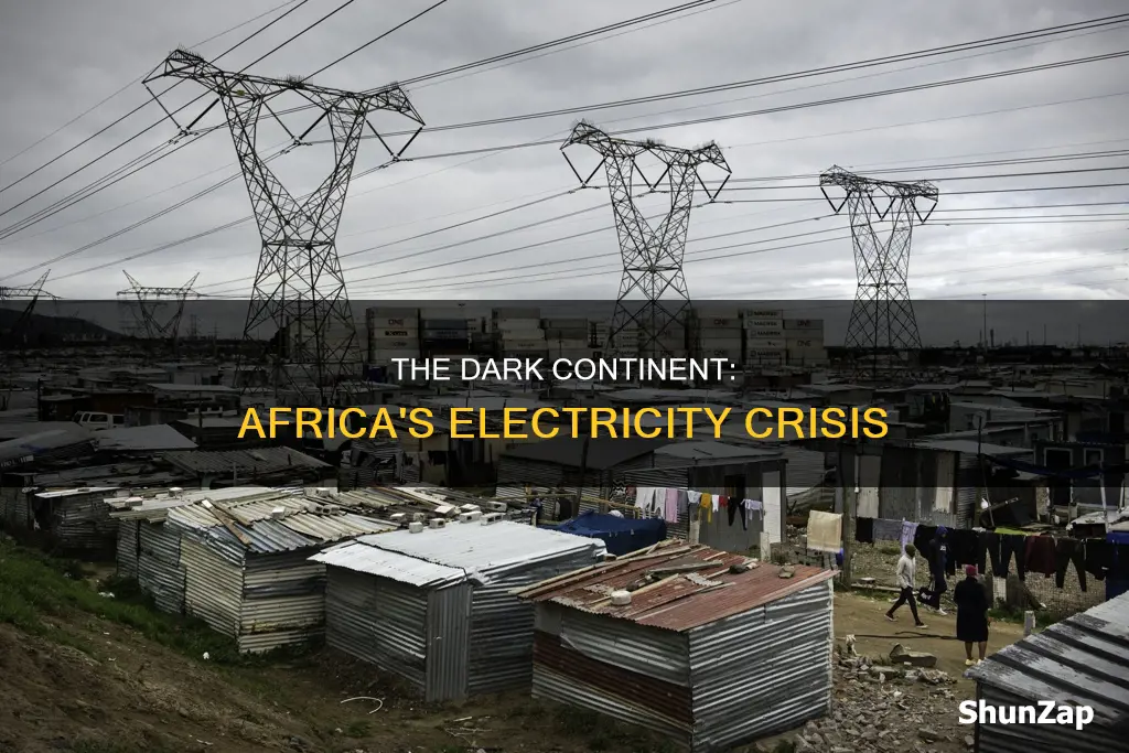 why is there no electricity in africa