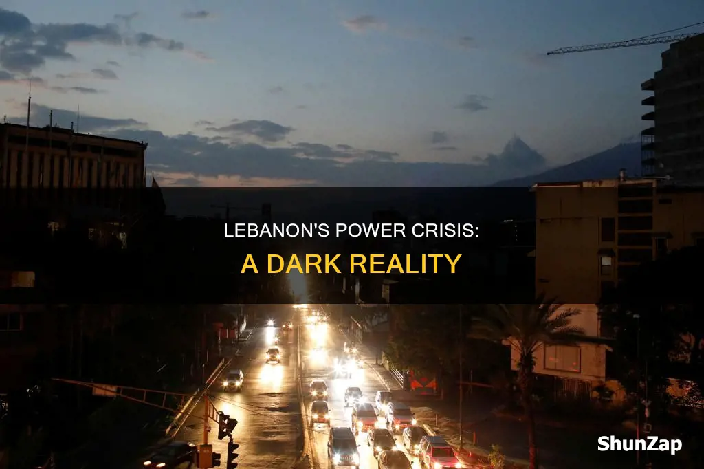 why is there no electricity in lebanon