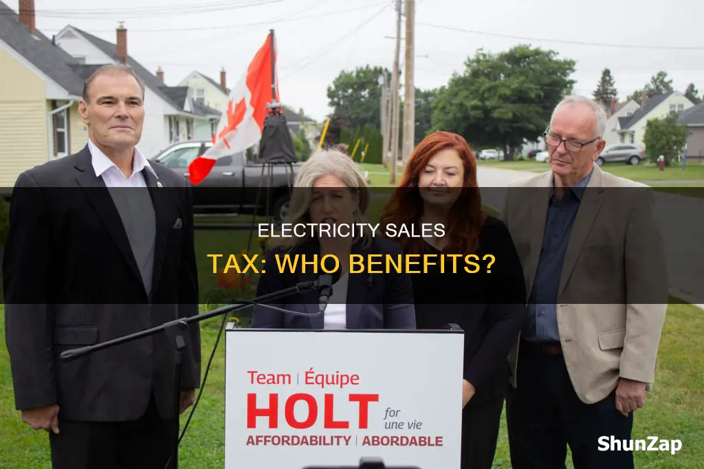 why is there sales tax on electricity