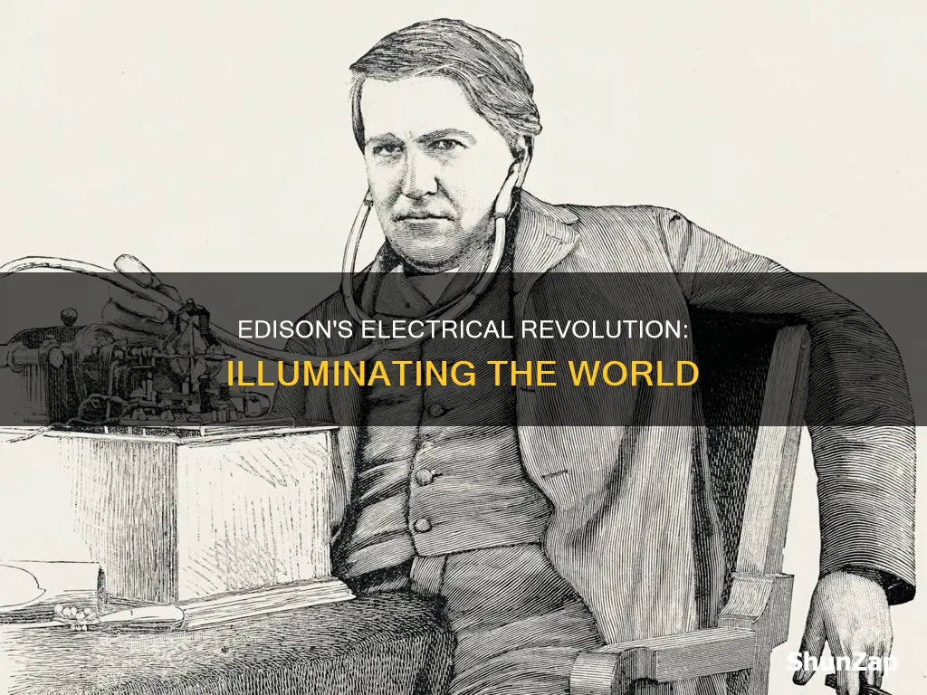 why is thomas edison important to electricity